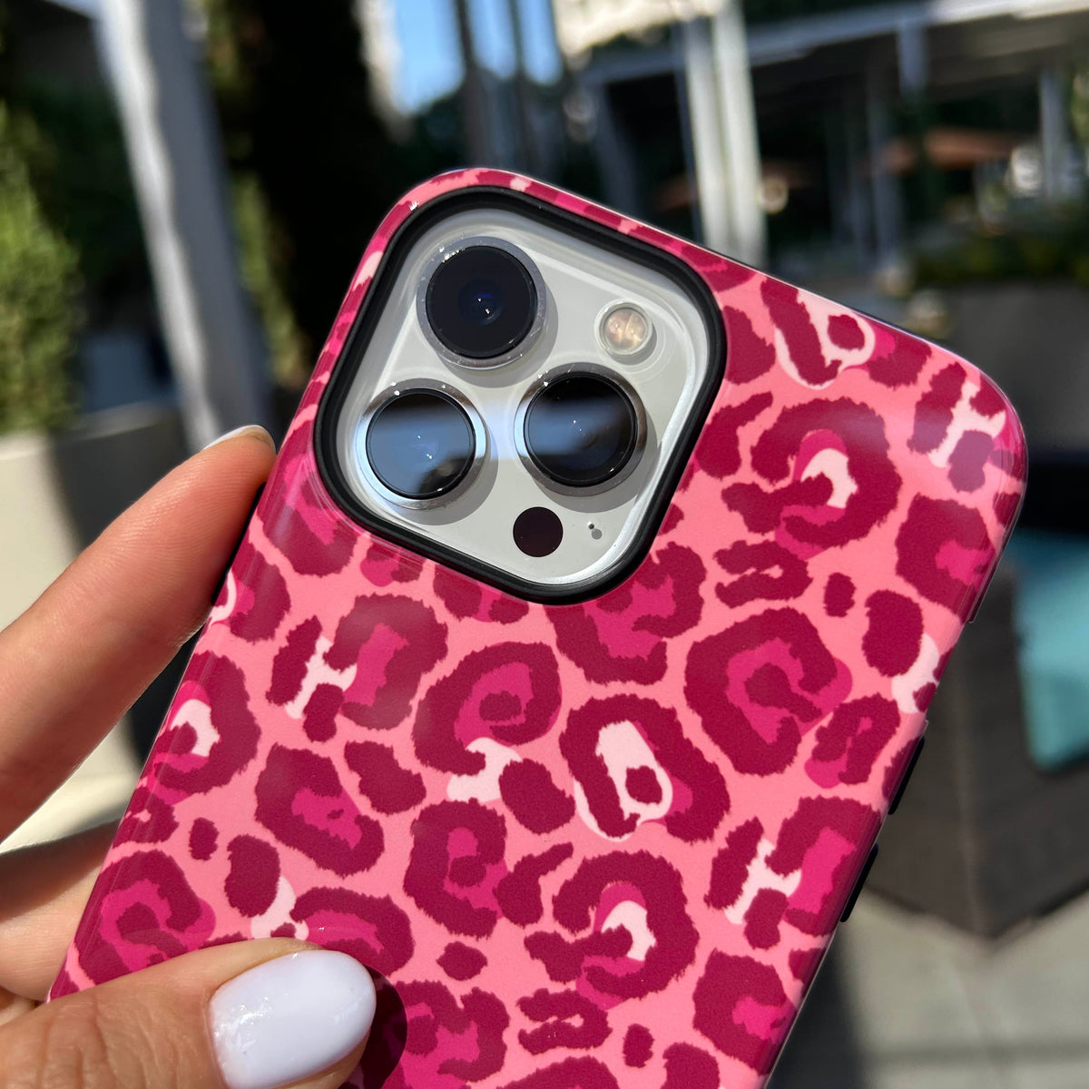 Pink Leopard iPhone Case - iPhone 14 Pro