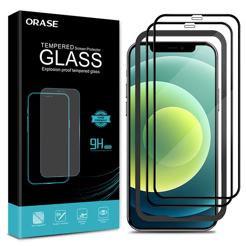 Tempered Glass Screen Protector for iPhone 12 Pro (2 pack)