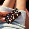 Wavy White Lines iPhone Case - iPhone 13 Pro
