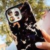 Black Marble iPhone Case - iPhone 15 Pro