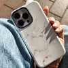 White Marble iPhone Case - iPhone 14 Plus