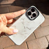 White Marble iPhone Case - iPhone 15 Plus