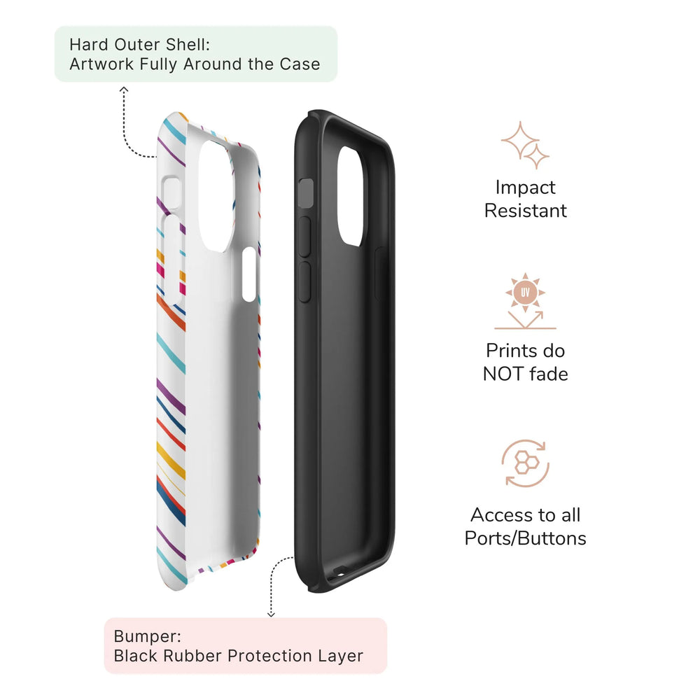 Zebra iPhone 15 Pro Max Case