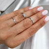 Eternity Silver Ring Size 8