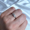 Eternity Silver Ring Size 6