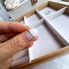 Wavy Silver Ring Size 6