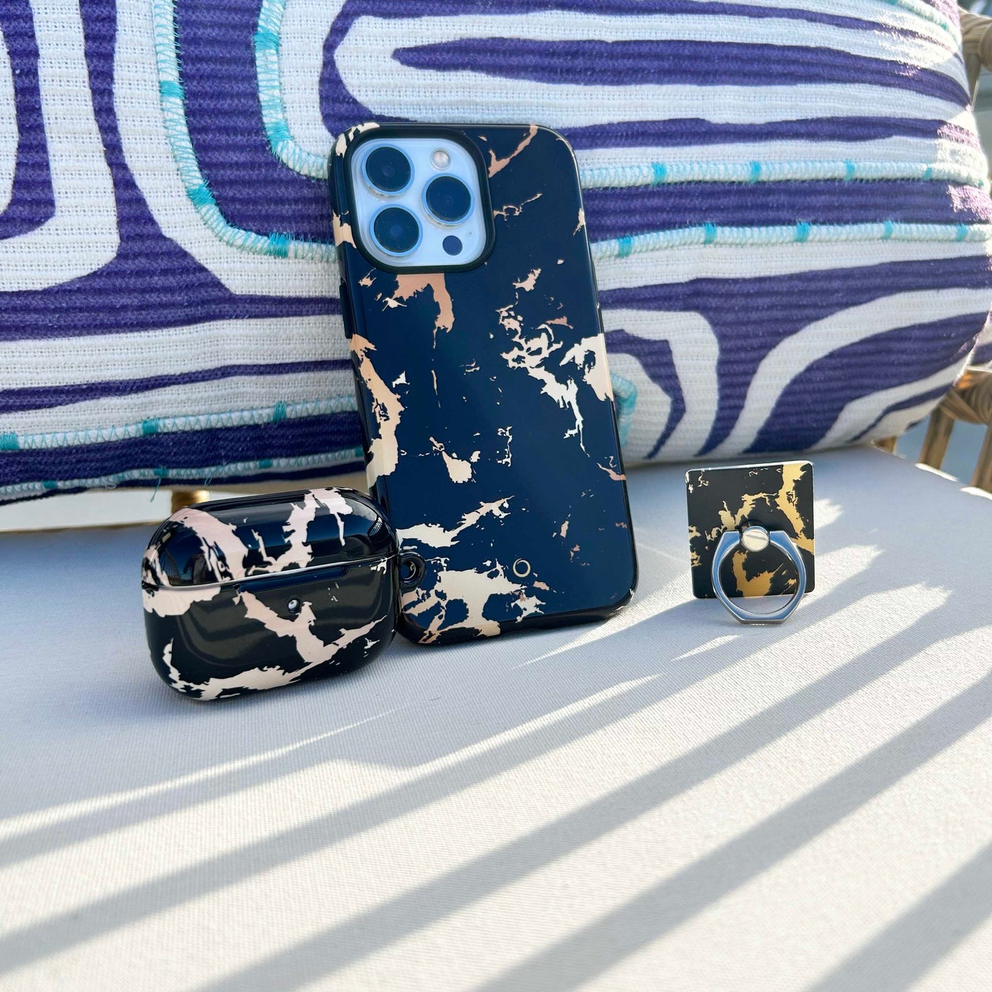 Black Marble AirPods Pro Case