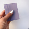 Purple Leather Cardholder - Purple Leather Cardholder