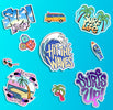 Surf Phone Stickers (10 Pack) - Surf Phone Stickers (10 Pack) - Orase
