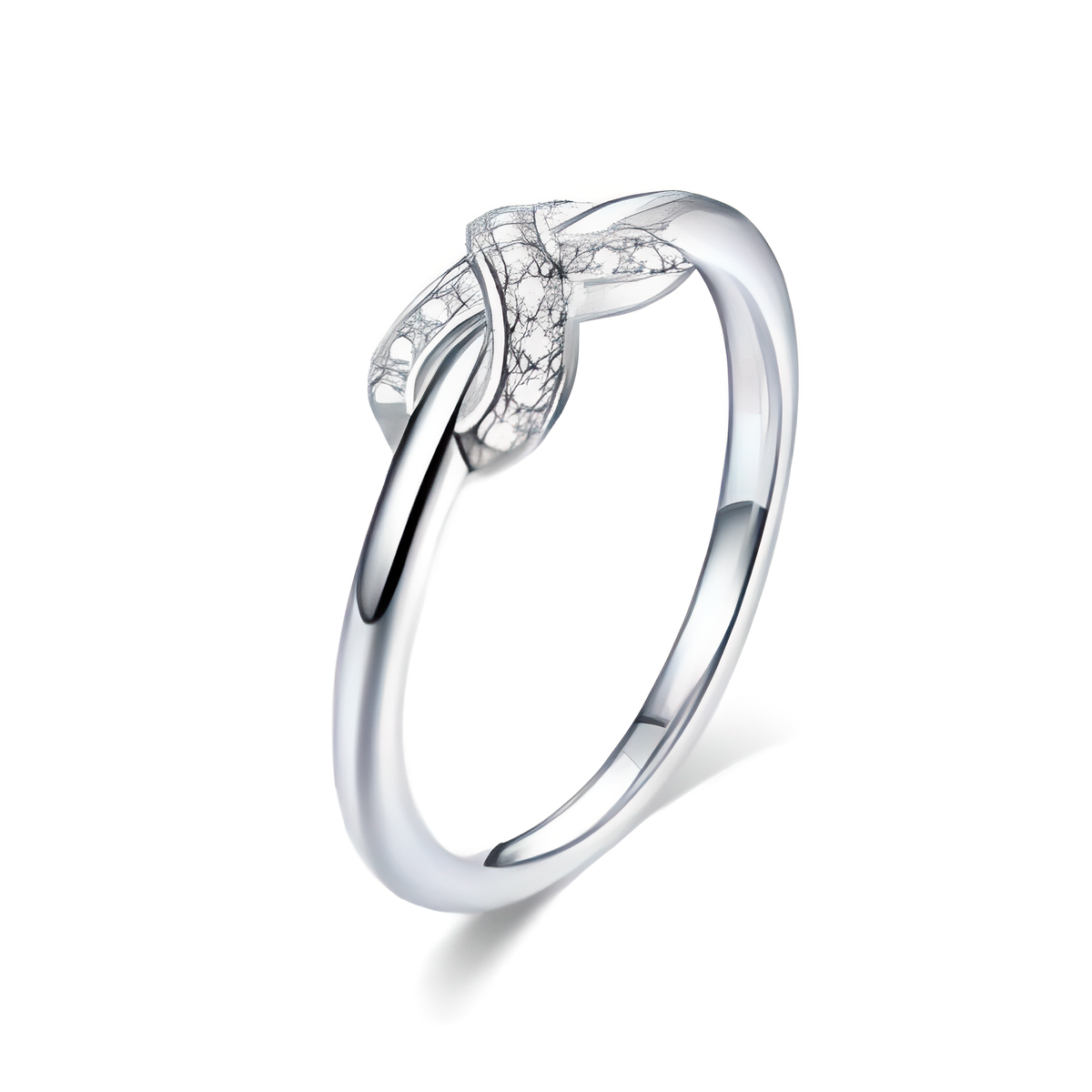 Eternity Silver Ring Size 6